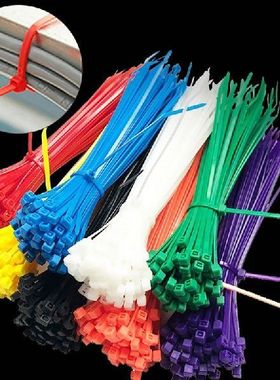 100pcs Easy Mark Nylon Cable Ties Tag Labels Plastic Loop