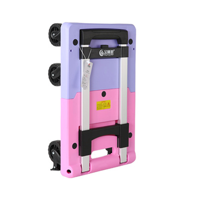 新款小推车家用拖车手拉车可折叠便携拉货车买菜快递小车搬家神器