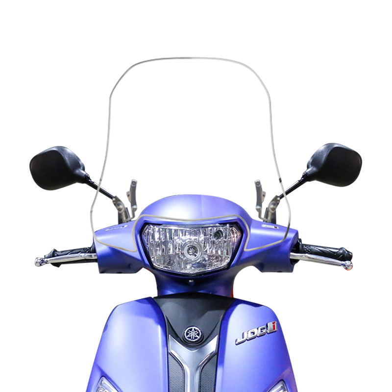 雅马哈巧格i125福喜125踏板车加厚前风挡改装配件挡风玻璃挡风板