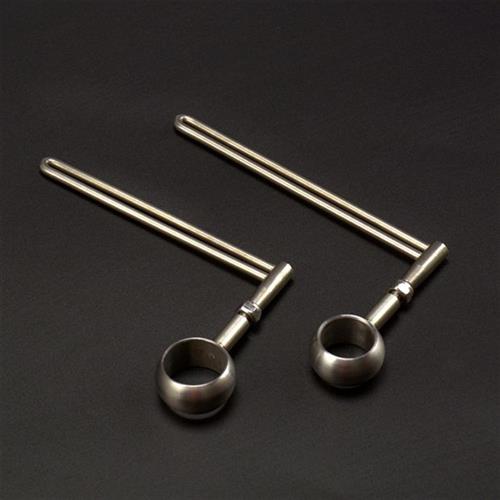 自然传奇甲鱼竿不锈钢五金配件中过线一体式底座加长中联结二过线