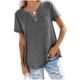 and Casual Summer Neckline Spring Color Womens Solid Women