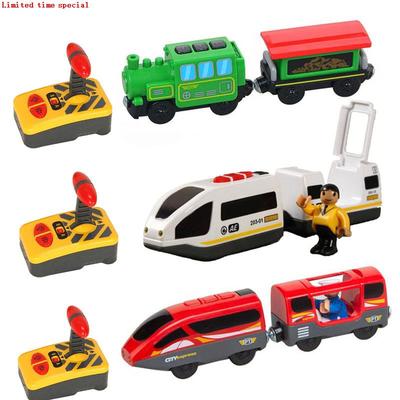 RC Electric Train Set Truck Magnetic Train Diecast Slot Car