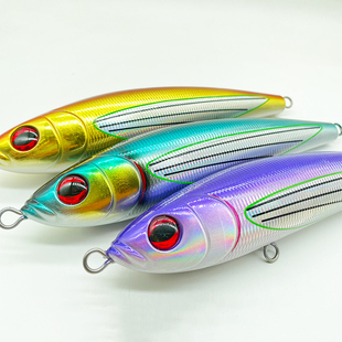 海钓大铅笔180F平LURE政生涂路亚饵大型铅笔饵180S浮水沉水拖钓饵