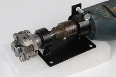 佛珠80主轴简易微型车床木工50卡盘65主轴支架电钻旋转数控机.