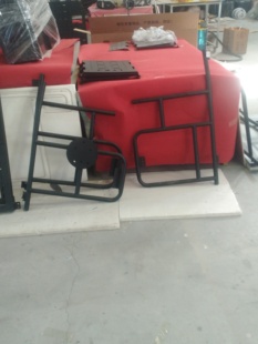 大通V90依维柯斯宾特备胎架尾箱架房车配件改装专用新款