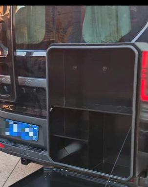 房车改装尾箱后备箱铝箱加装储物空间后尾箱不挑车型车尾行李框