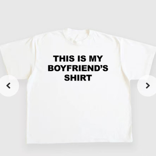 shirt这个属于男朋友衣服子女短袖 this T恤男 boyfriend