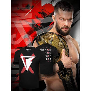 SHIRT恶魔王子芬巴洛尔短袖 FINN PRIXCE WWE摔跤运动2025 BALOR