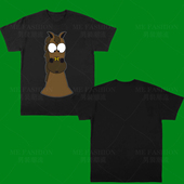 HORSE SHIRT FUNNY 2026夏趣味搞笑马年短袖 T恤男休闲宽松百搭