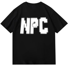 2024NPC道具合成短袖创意游戏周边纯棉圆领T恤男女青少年学生衣服