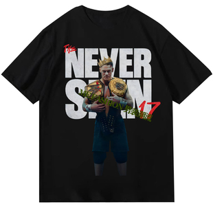 BLACK JOHN THANK MEN CENA SHIRT谢谢您塞纳纪念T恤2025 YOU