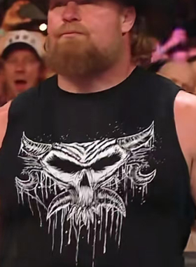 THE BEAST BROCK LESNAR野兽布洛克莱斯纳背心T恤男WWE摔跤2025夏