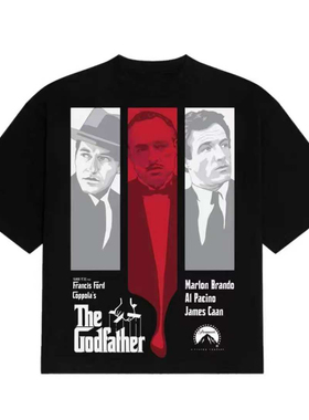 THE GODFATHER T-SHIRT 教父美式经典电影短袖T恤男2026夏新款潮