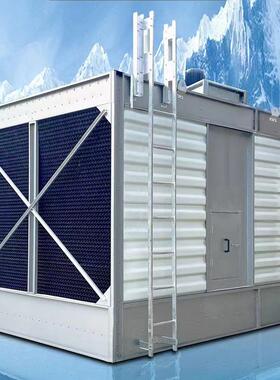 南昌九江上饶冷却JZ-HL-10JZ-H塔L-100T玻型璃钢方形横易流易安装