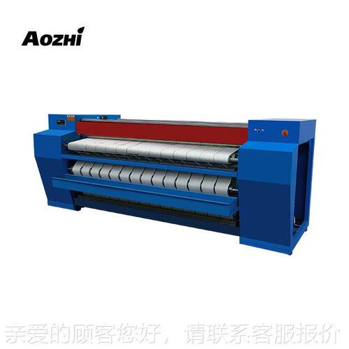 工单电加热蒸YP-8030汽业烫平机床单烫被套台布熨机酒店宾馆双辊