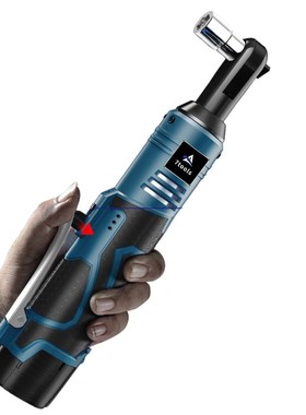 速发电动棘轮扳手角角l扭力直向快速充电便携锂电E大ectr Wrh