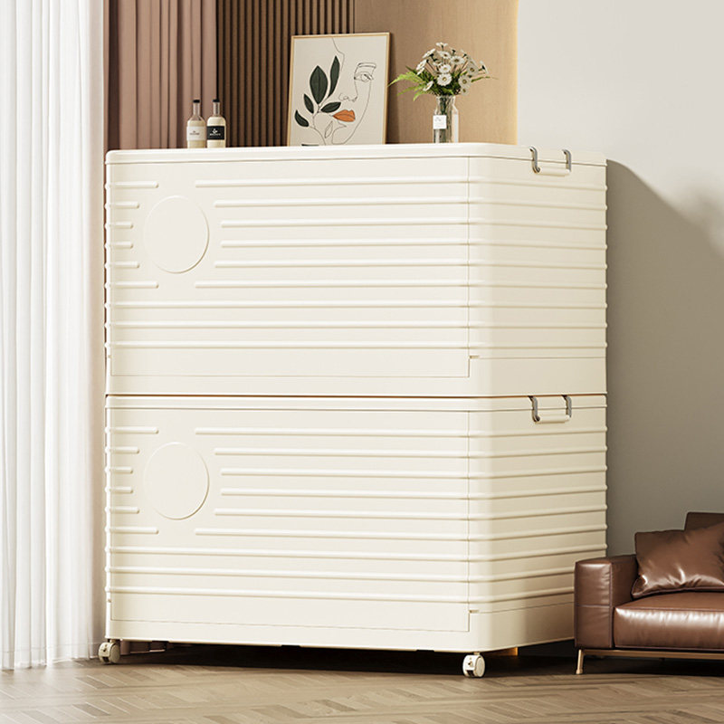 速发塑料收纳箱换季衣服大容量专用被子婴儿家用神物箱收纳筐整理