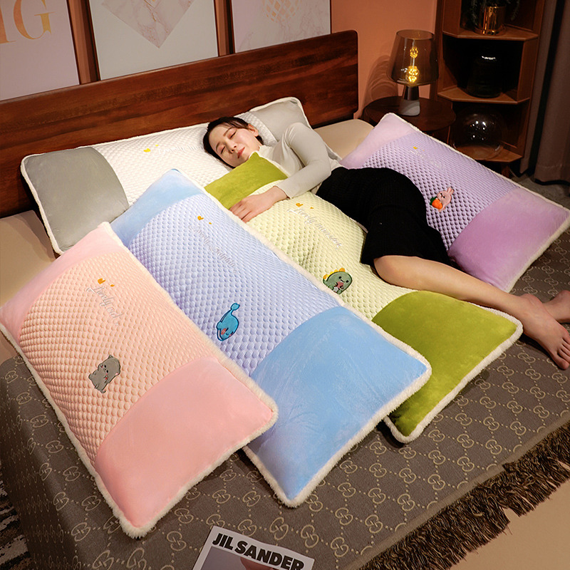 速发靠枕床头靠号长方形抱枕睡觉长条枕床垫大靠背沙发枕头大上可