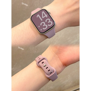 新款硅胶纯色蝴蝶细款COROS高驰手表PACE3表带PACE2男女APEX2 PRO