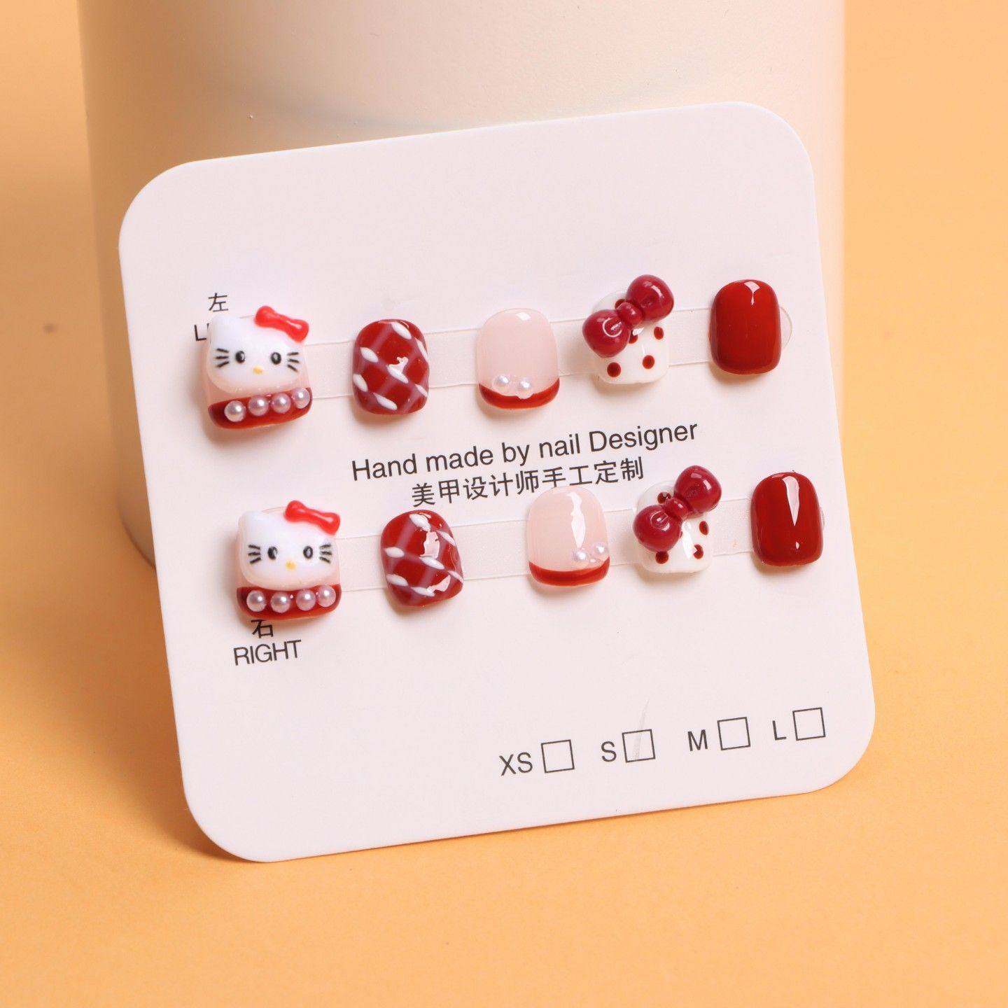 红布丁小孩儿童穿戴甲女小学生节穿戴甲2024年6岁9岁美甲短款,彩妆/香水/美妆工具,美甲工具,淘宝优惠券,粉丝福利购,淘宝优惠卷