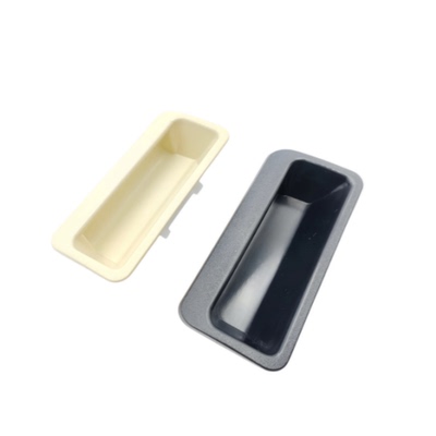 AP-268-2-Black/Ivory塑料单触嵌入式把手暗式拉手箱柜扣手泷源款