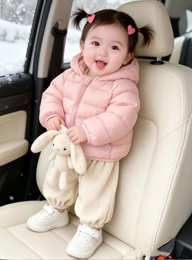 婴儿冬季羽绒服可爱外套