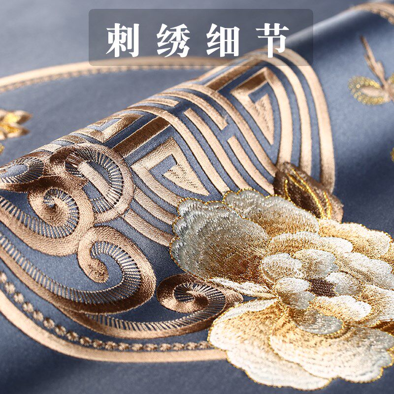 速发新中式餐桌马蹄形坐垫高档凳子垫子实木梯形餐椅垫红木椅子垫