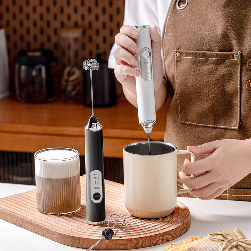 速发打奶泡器迷啡打泡手家用电动奶泡机充电牛奶搅拌器咖你器持打