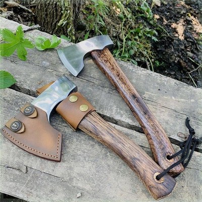 速发户木便携尼曼手子露营斧斧战斧劈柴剁骨斧子手工锻造外工斧子