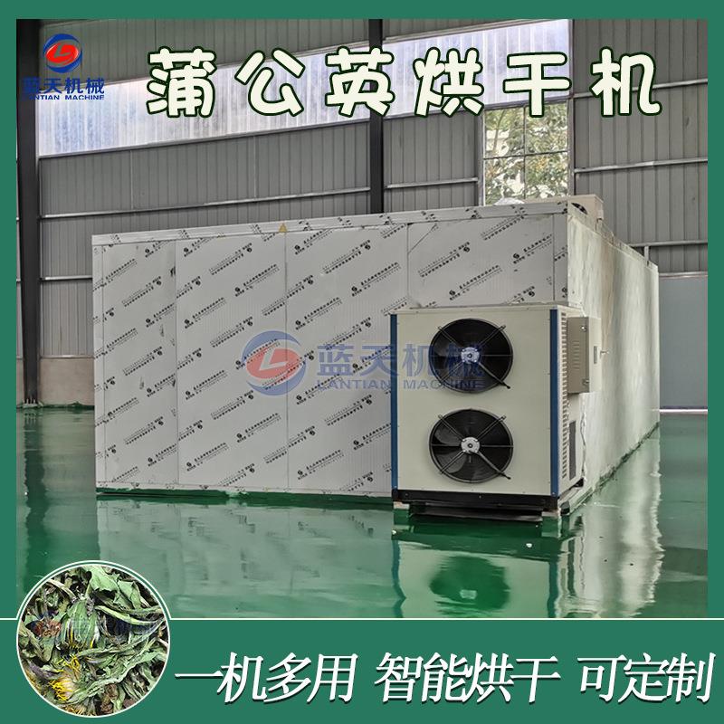 蒲公英烘干机 黄花苗蒲公英茶烧生物颗粒烘干房 大型婆婆丁哄干机