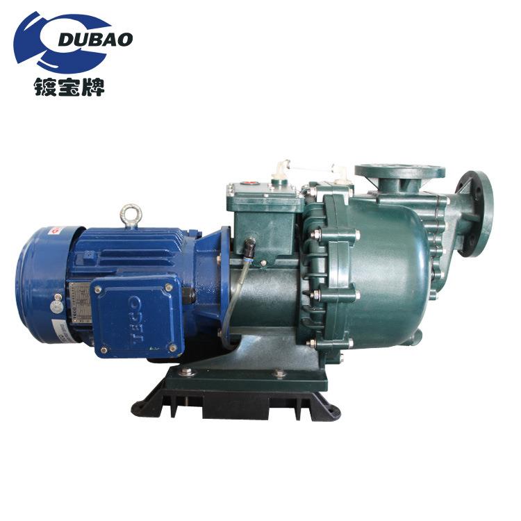 镀宝牌 防空转耐腐蚀大头泵 防止无水运转硫酸自吸泵 厂家直销