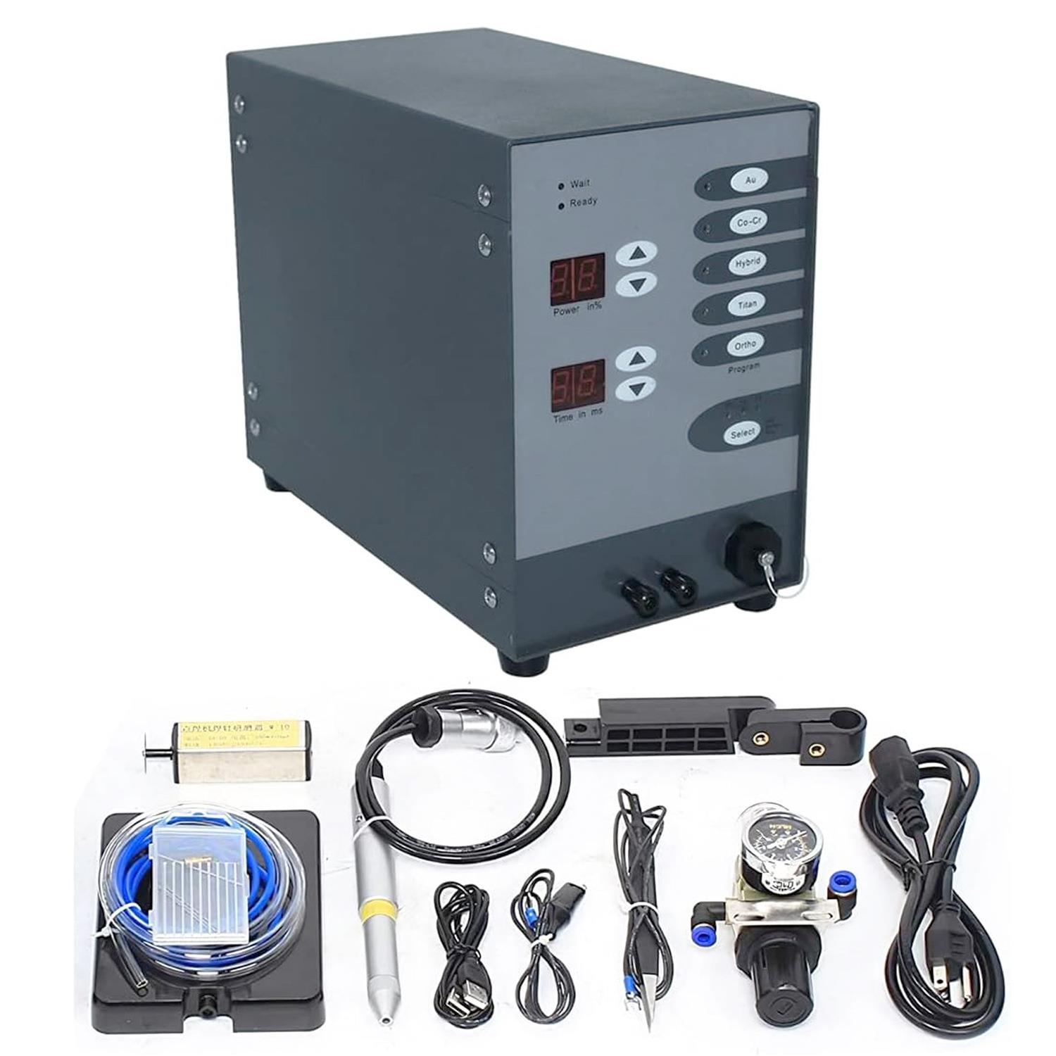 牙科齿科大功率正畸点焊机自动数控碰焊机氩弧焊接机金银首饰焊接