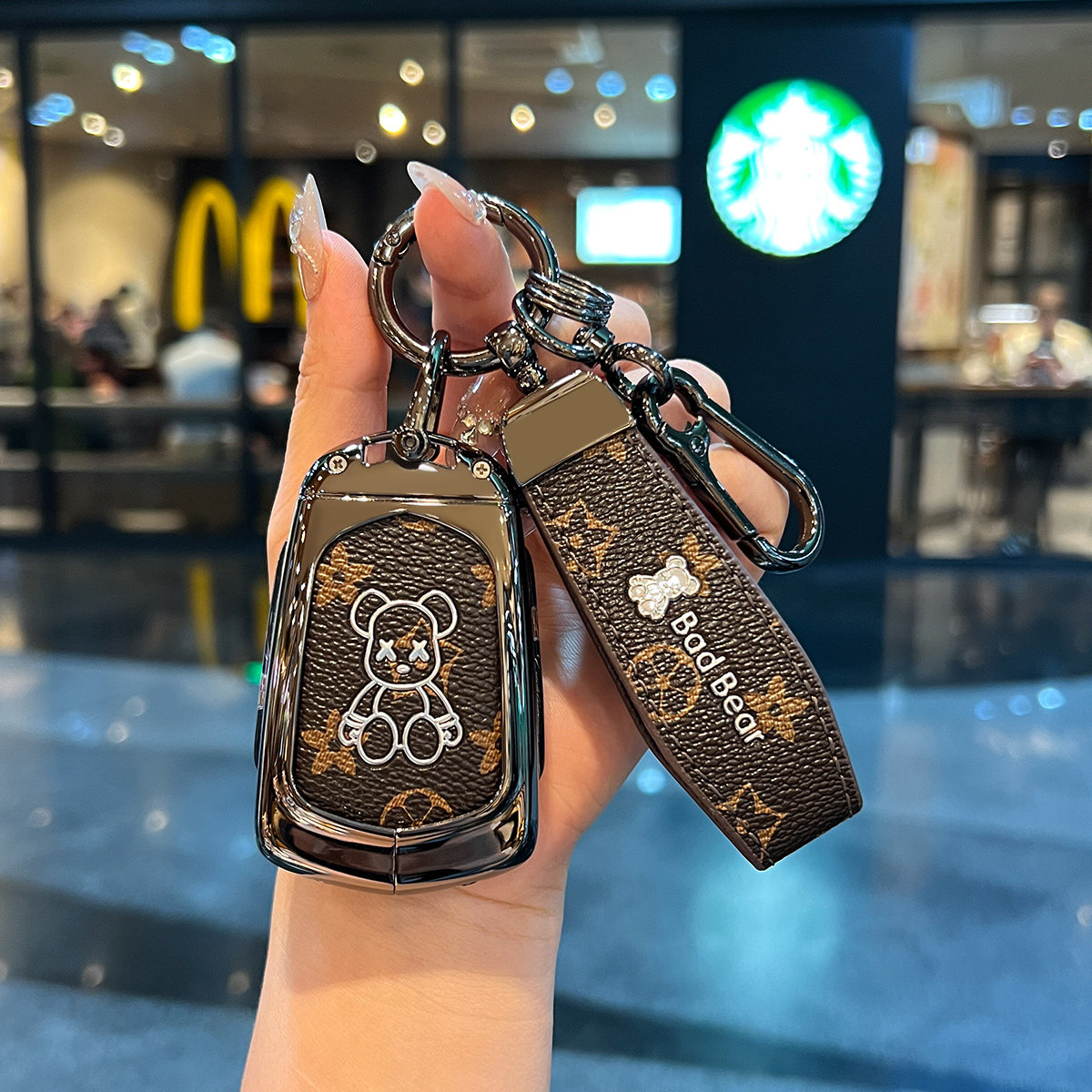 凯迪拉克钥匙套XT5 XT6车CT6金属壳XT4高级感XTS扣CT5包SRX男ATSL