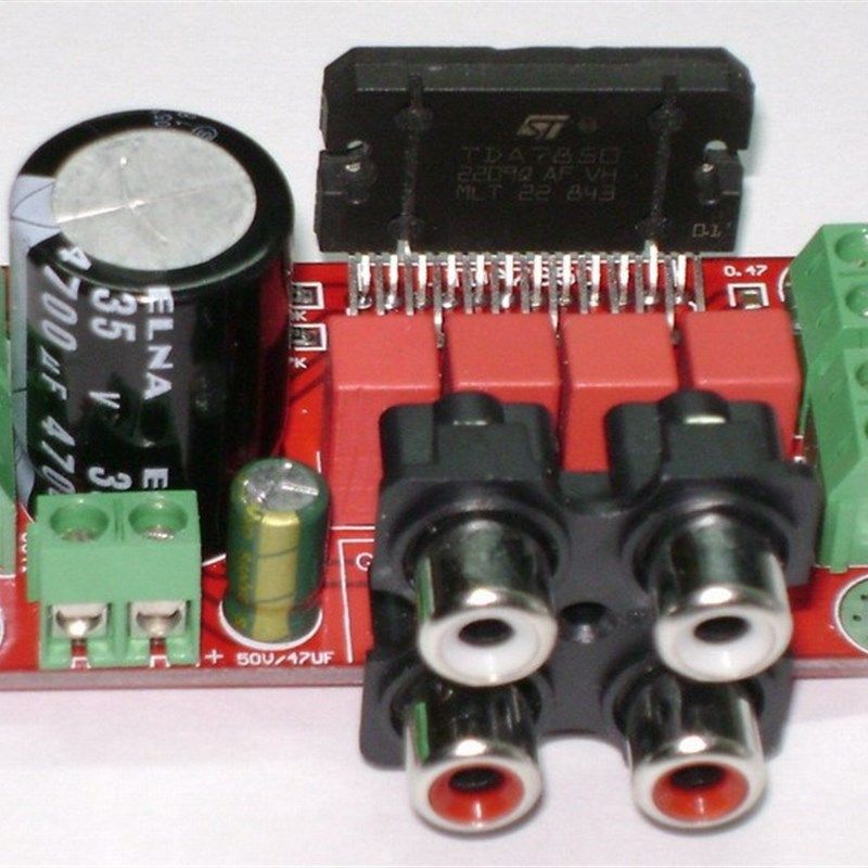 YJ00261-TDA7850四声道功放板