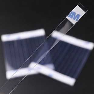 500条装 14cm爆炸贴价格牌贴 跳跳卡条pvc高透明弹片韧性强摇摇卡1