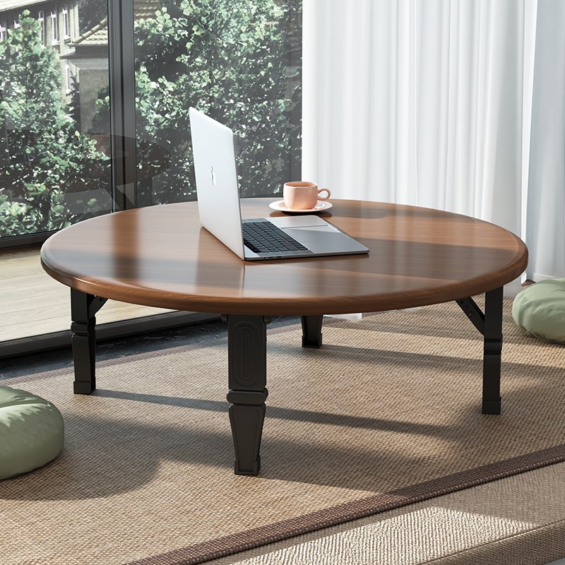 矮桌折叠桌家用小方桌简易吃饭炕桌床上书桌电脑桌榻榻米飘窗桌子