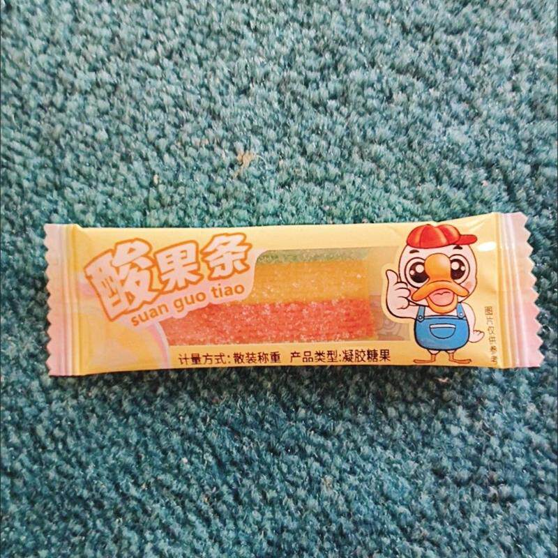 彩虹糖酸甜果汁酸果条软糖经典怀旧喜糖礼糖办公休闲儿童小零食