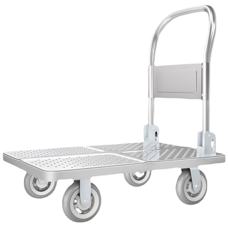 ..推车平板小推车手推车轻便推车小拉车折叠摆摊手拉车平板车拉货