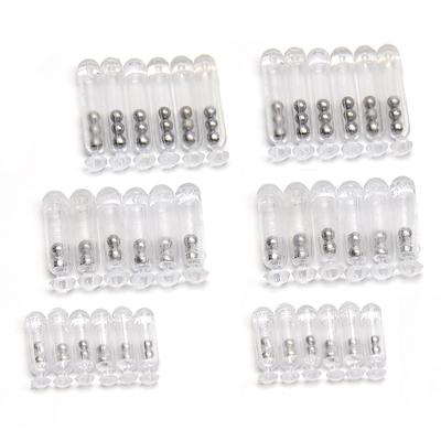 20PCS Plastic Rattles Fly Tying Sound Rattles Saltwater Fish