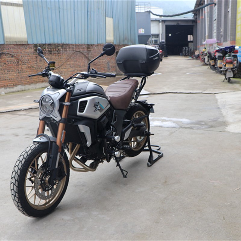 适用于春风CL-X700后货架 700CLX尾箱架 后衣架尾翼尾架改装配件