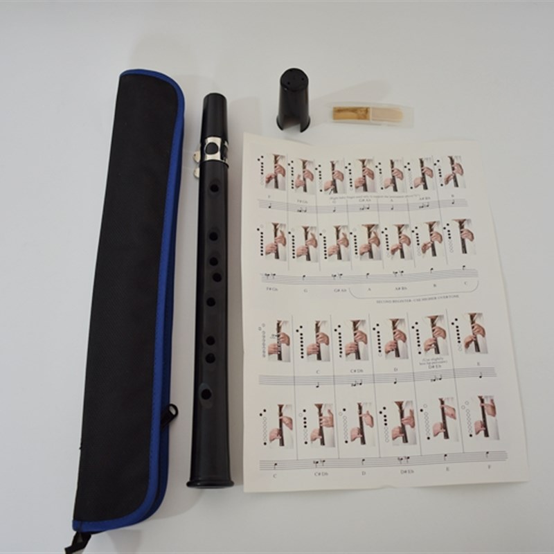 迷你萨克斯口袋萨克斯口袋黑管9孔魔笛简易萨克斯次中音萨克斯风