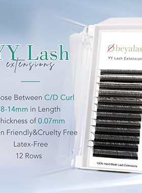 OBEYA Y Lashes Extensions 2D Premade Fans Eyelash Extensions