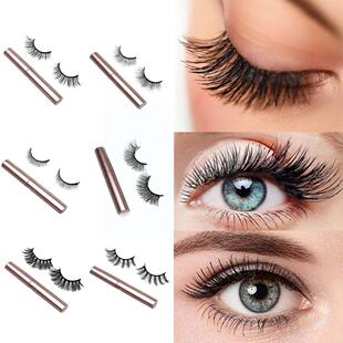 3D Magnetic Eyelashes Set Waterproof Lasting Naturally Eyeli