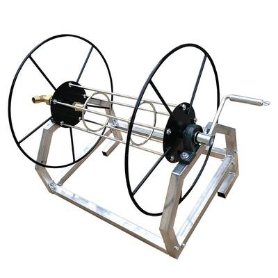 卷管器农用大流量绕管架一寸收放架挂式水管收纳缠绕架子收管器