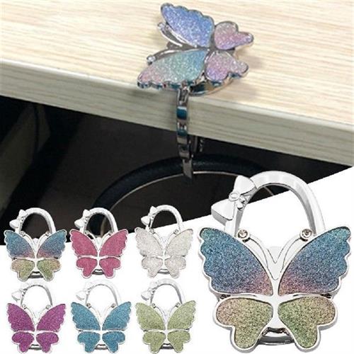Fashionable  Practical Butterfly Shape Purse Hook Hanger