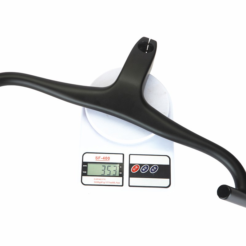 BALUGOE碳纤维大角度弯把公路自行车车把山地自行车手把码表支架