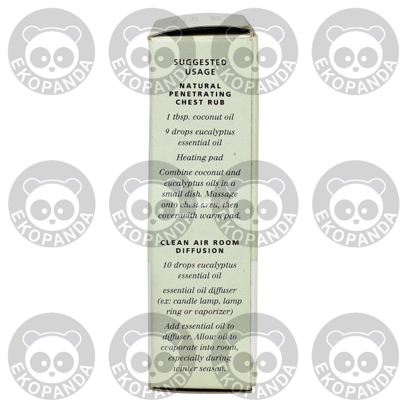 Aura Cacia Pure Essential Oil, Eucalyptus, 0.5 Fluid Ounce