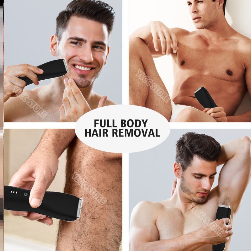 Mens Electric Groin Hair Trimmer Pubic Hair Trimmer Bod