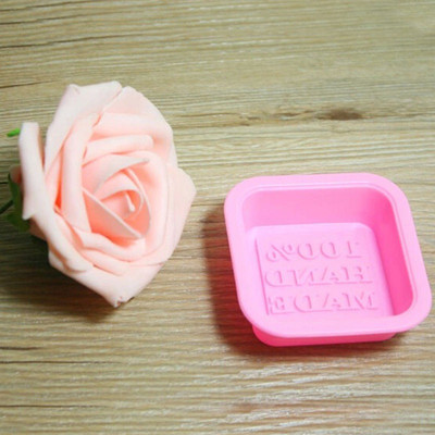 2 pcs Random Color!! Hot Diy Hand de Silicone Soap Molds M