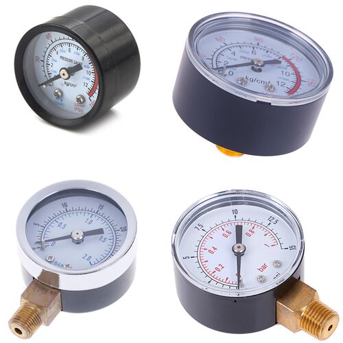 好货1pc 22/25/40/50mm Diameter Pressure Gauge Low Pressure F